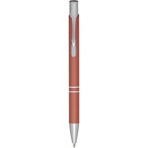 Moneta soft touch ballpoint pen, Brick (Metallic pen)