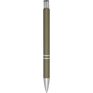 Moneta soft touch ballpoint pen, Forest green (Metallic pen)