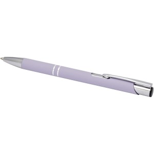 Moneta soft touch ballpoint pen, Lilac (Metallic pen)