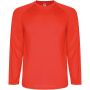 Montecarlo long sleeve kids sports t-shirt, Red
