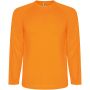 Montecarlo long sleeve men's sports t-shirt, Fluor Orange