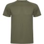 Montecarlo short sleeve men's sports t-shirt, Militar Green