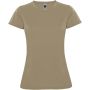 Montecarlo short sleeve women's sports t-shirt, Dark Sand