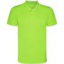 Monzha short sleeve men's sports polo, Lime / Green Lime