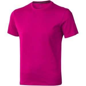 Nanaimo short sleeve men's t-shirt, Pink (T-shirt, 90-100% cotton)
