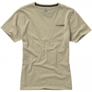 Nanaimo short sleeve women's T-shirt, Khaki (T-shirt, 90-100% cotton)