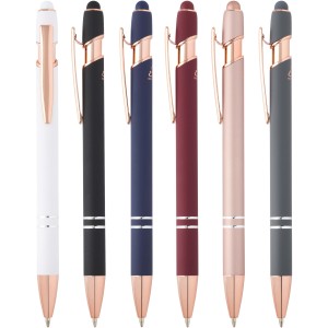 Nanna ballpoint pen with rose gold finish (black ink), Dusty (Metallic pen)