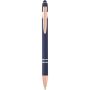 Nanna ballpoint pen with rose gold finish (blue ink), Ocean 