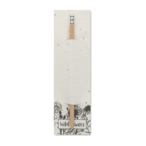 Natural pencil in seeded pouch (unknown)