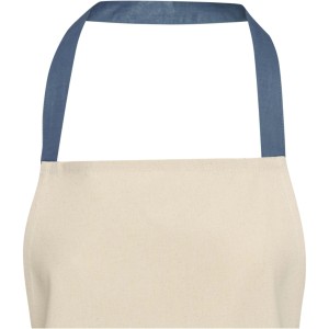 Nia 200 g/m2 recycled cotton apron, Ice blue (Apron)
