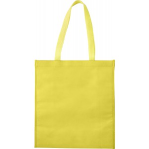 Nonwoven (80gr) cooling bag, yellow (Cooler bags)