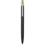 Nooshin recycled aluminium ballpoint pen, Solid black