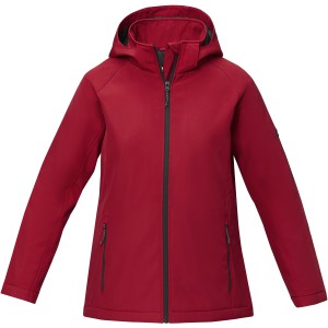 Notus women's padded softshell jacket, Red (Jackets)