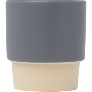 Olympia 130 ml stackable expresso cup with clay bottom, Grey (Glasses)