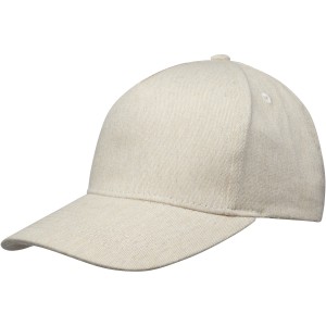 Onyx 5 panel Aware recycled cap, Oatmeal (Hats)