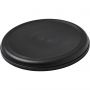 Orbit recycled plastic frisbee, Solid black