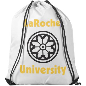 Oriole premium drawstring backpack, White (Backpacks)