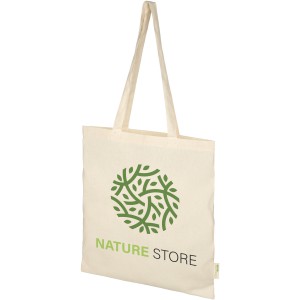 Orissa 100 g/m2  organic cotton tote bag, Natural (cotton bag)