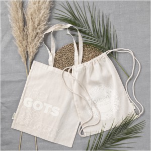 Orissa 100 g/m2  organic cotton tote bag, Natural (cotton bag)