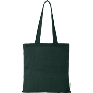 Orissa 140 g/m2  organic cotton tote bag 7L, Dark green (cotton bag)