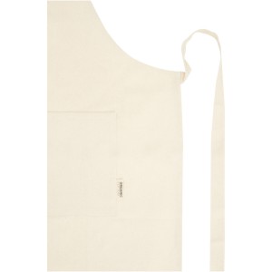 Orissa 200 g/m2 organic cotton apron, Natural (Apron)