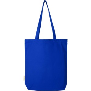 Orissa 270 g/m2 organic tote bag 10L, Royal blue (Shopping bags)
