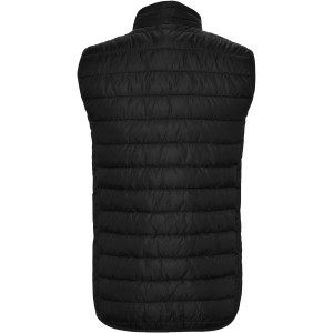 Oslo kids insulated bodywarmer, Solid black (Vests)
