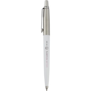 Parker Jotter Recycled ballpoint pen, White (Metallic pen)