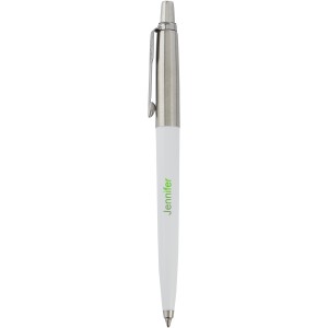 Parker Jotter Recycled ballpoint pen, White (Metallic pen)