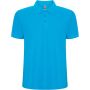Pegaso Premium short sleeve kids polo, Turquois