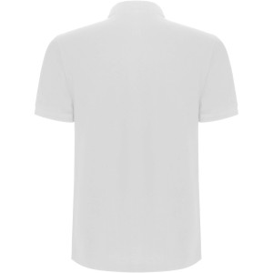 Pegaso Premium short sleeve kids polo, White (Polo shirt, 90-100% cotton)