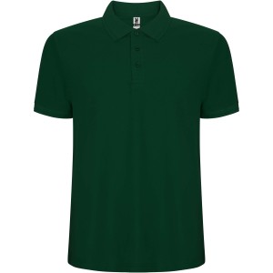 Pegaso Premium short sleeve men's polo, Bottle green (Polo shirt, 90-100% cotton)