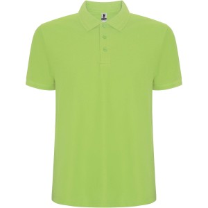 Pegaso Premium short sleeve men's polo, Mantis Green (Polo shirt, 90-100% cotton)