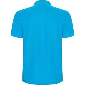 Pegaso Premium short sleeve men's polo, Turquois (Polo shirt, 90-100% cotton)