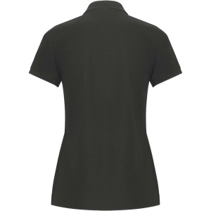 Pegaso Premium short sleeve women's polo, Dark Lead (Polo shirt, 90-100% cotton)