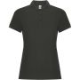 Pegaso Premium short sleeve women's polo, Dark Lead