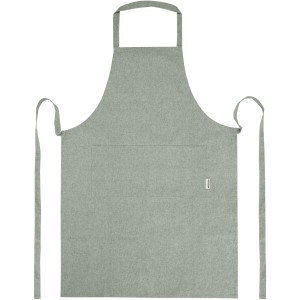 Pheebs 200 g/m2 recycled cotton apron, Heather green (Apron)