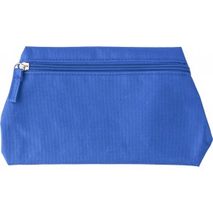 Polyester (600D) toilet bag Bonnie, cobalt blue