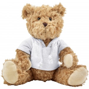 Plush teddy bear Monty, white (Games)