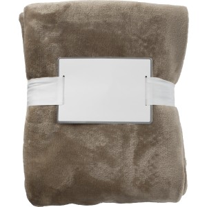 Fleece (280 gr/m2) blanket Sean, khaki
