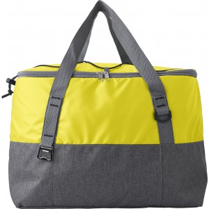 Polycanvas (600D) cooler bag Carlos, yellow
