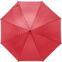 Polyester (170T) umbrella Rachel, red