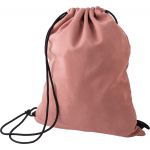 Polyester (210D) drawstring backpack Cassandra, red (9263-08)