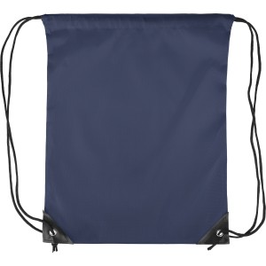 Polyester (210D) drawstring backpack Isolde, blue (Backpacks)
