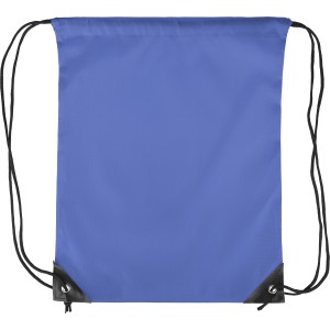 Polyester (210D) drawstring backpack Isolde, cobalt blue (Backpacks)