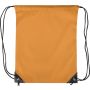 Polyester (210D) drawstring backpack Isolde, orange