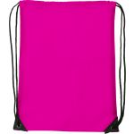 Polyester (210D) drawstring backpack Steffi, pink (7097-17)