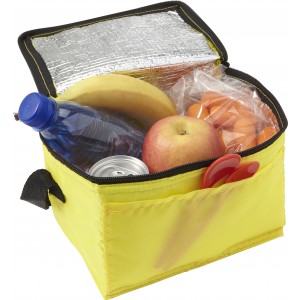 Polyester (210D) rectangular cooler bag, yellow (Cooler bags)