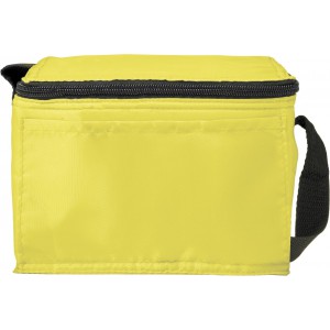 Polyester (210D) rectangular cooler bag, yellow (Cooler bags)