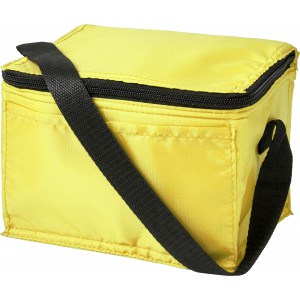 Polyester (210D) rectangular cooler bag, yellow (Cooler bags)